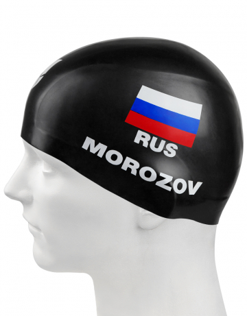 Силиконовая шапочка для плавания MOROZOV R-Cap FINA Approved (10022547)