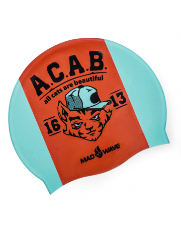 Силиконовая шапочка для плавания A.C.A.B. (10023513)