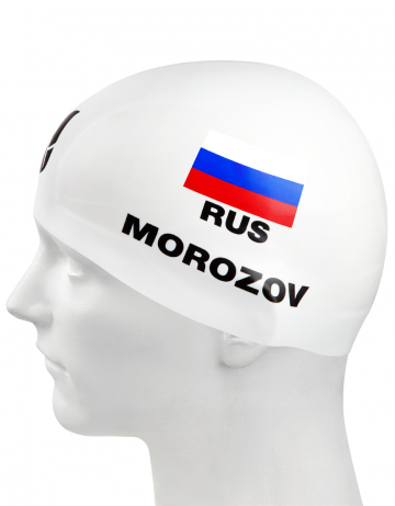 Силиконовая шапочка для плавания MOROZOV R-Cap FINA Approved (10022548)