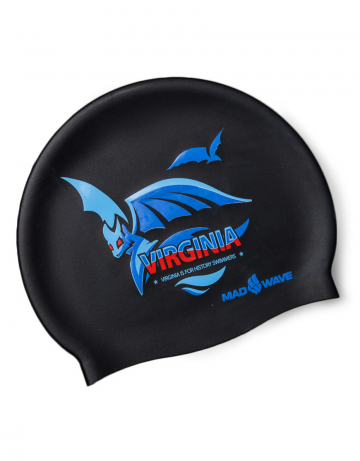 Силиконовая шапочка для плавания VIRGINIA (10023559)